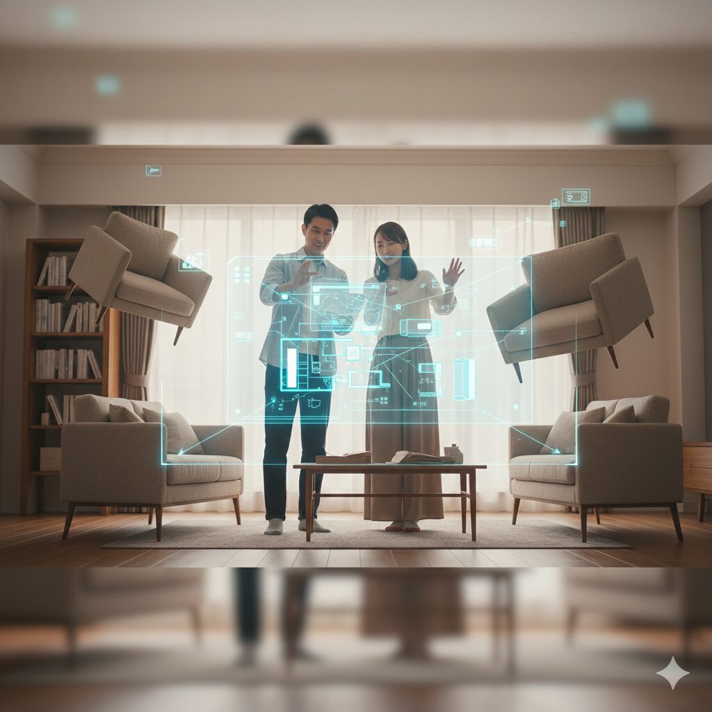 家具配置の最適化