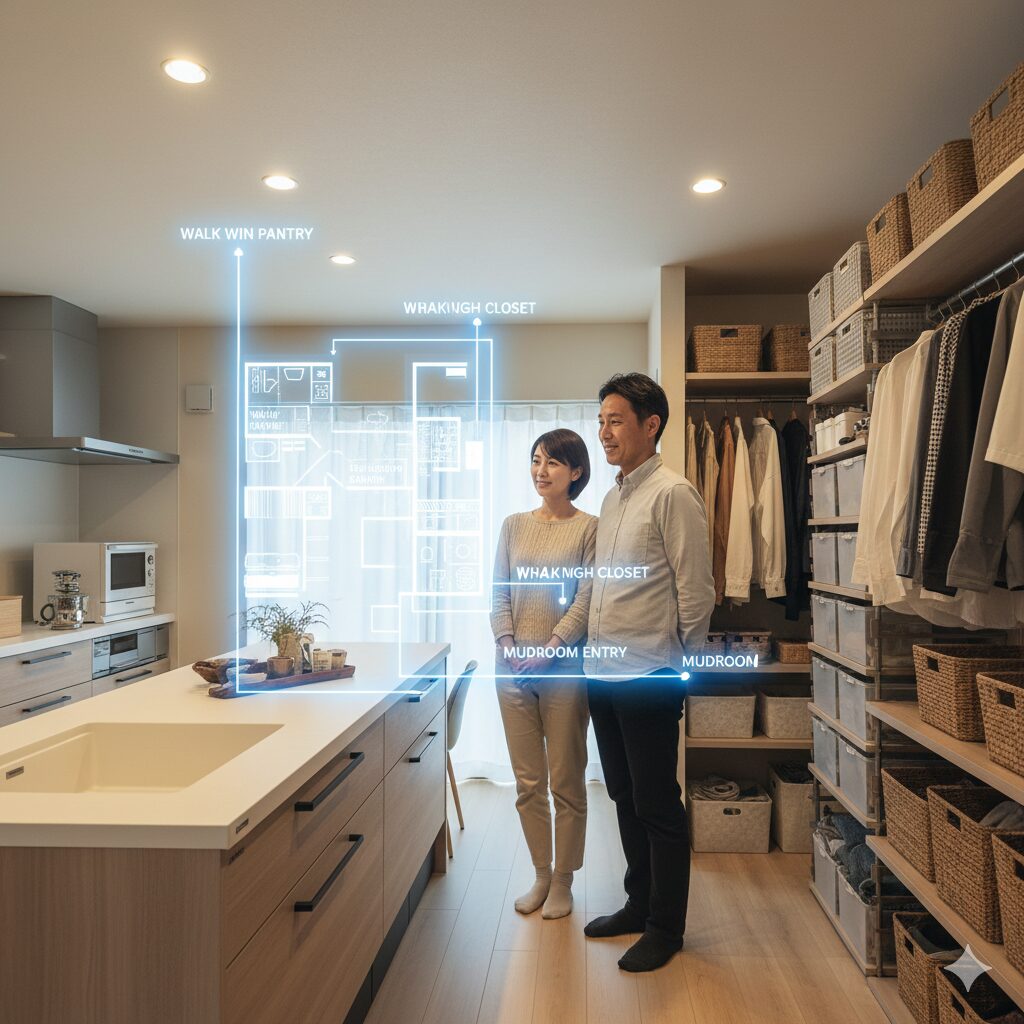 収納動線の工夫