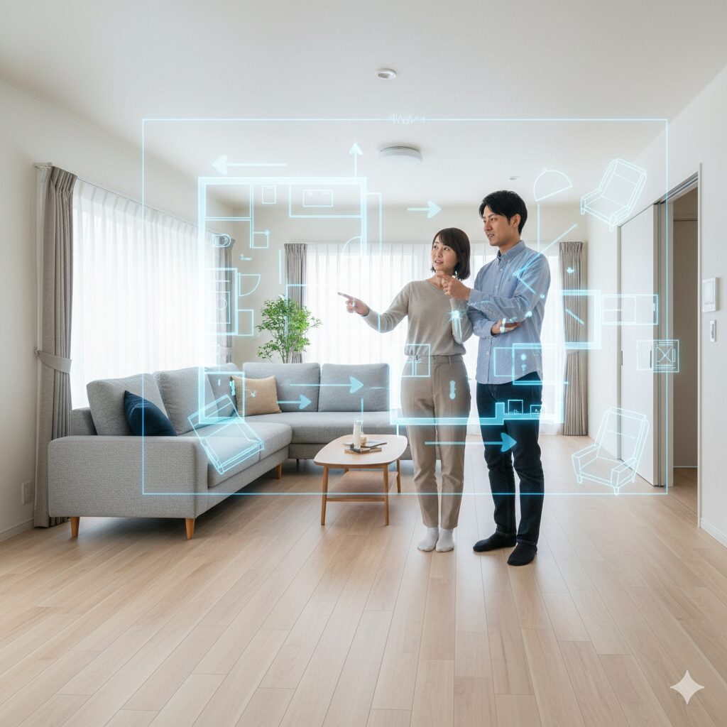 家具配置と動線