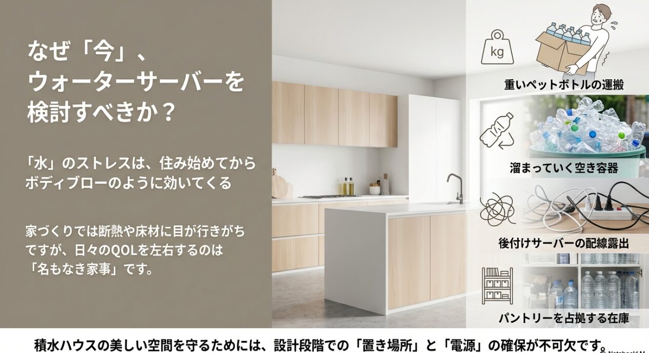 積水ハウスの家づくりで「水のストレス」が後から効いてくる理由