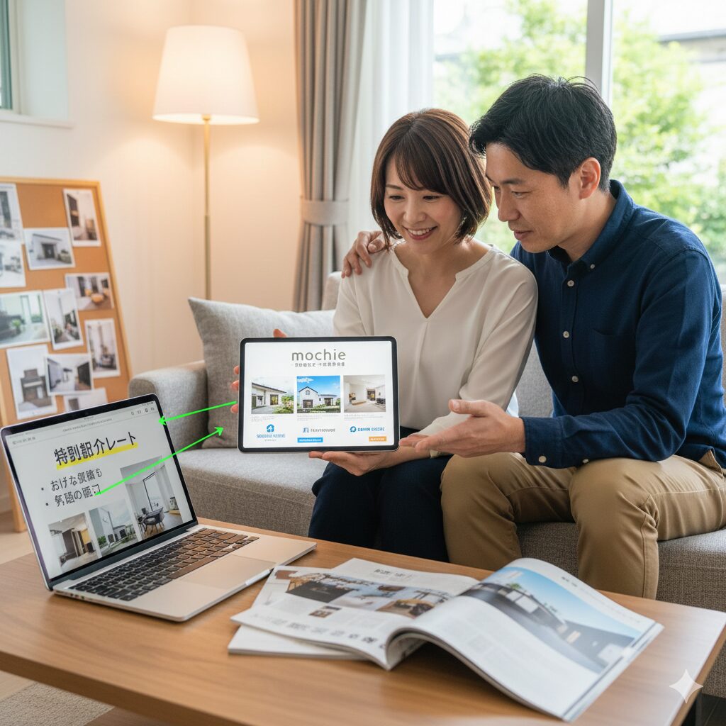 特別紹介ルートでお得な見積もり｜mochiieで注文住宅一括資料請求