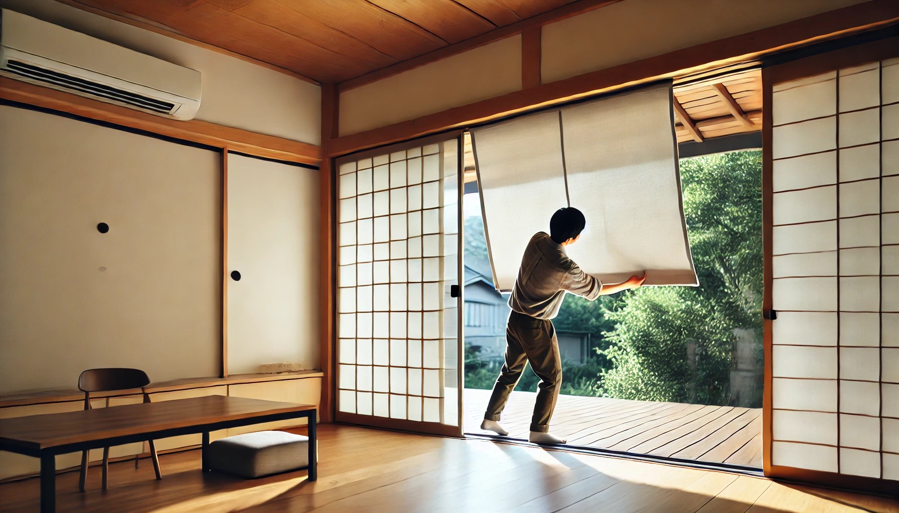 網戸の外し方と取り付け方