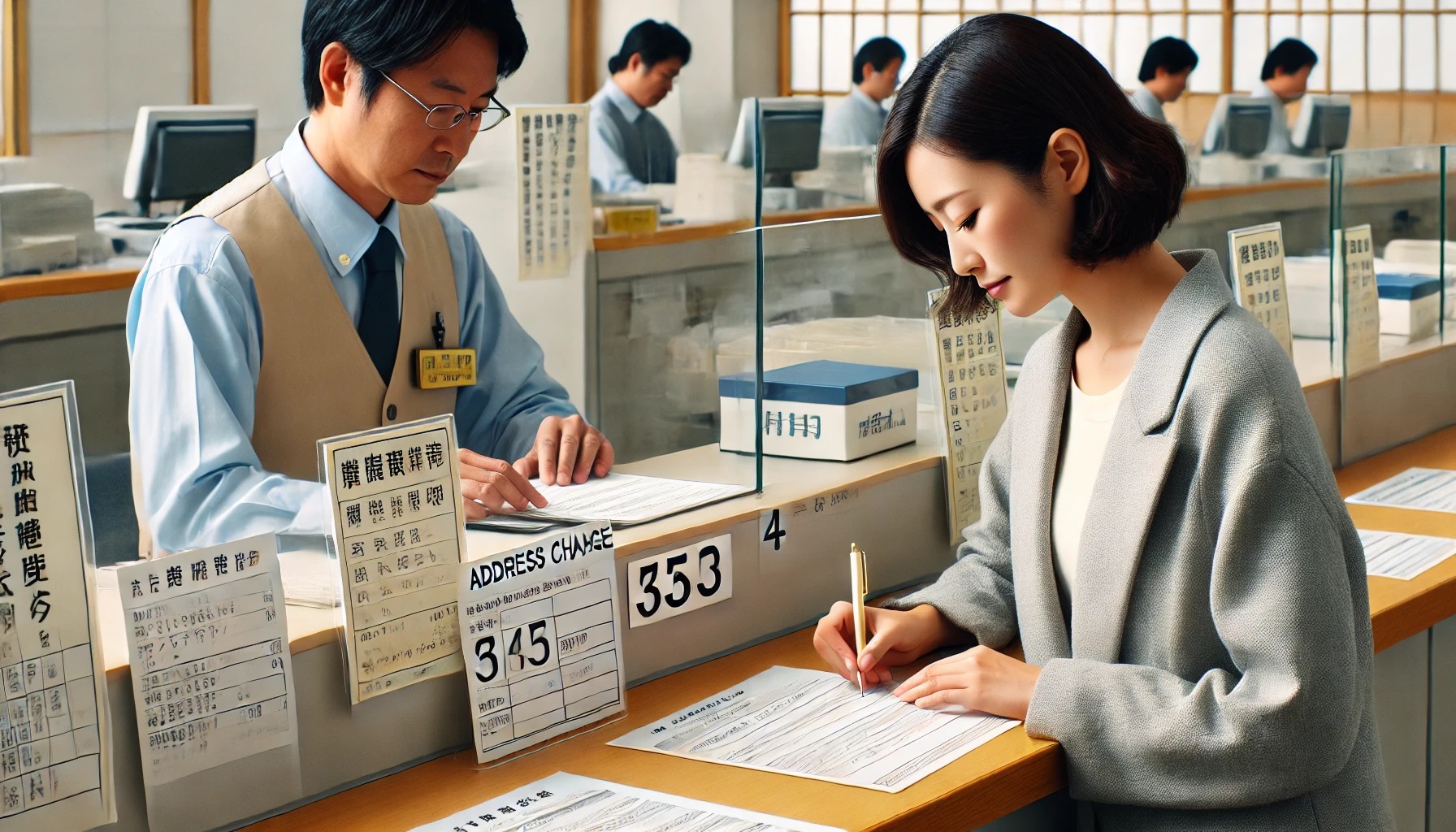 住所変更手続き 転入転出の手続き