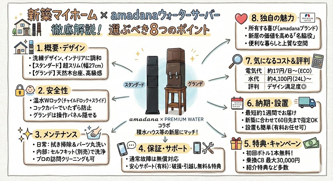 【最新】amadanaのウォーターサーバー徹底解説|選び方決定版