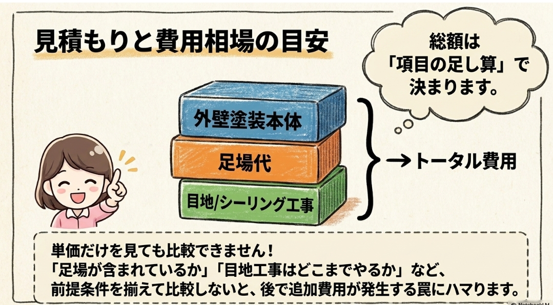 見積もりと費用相場の目安