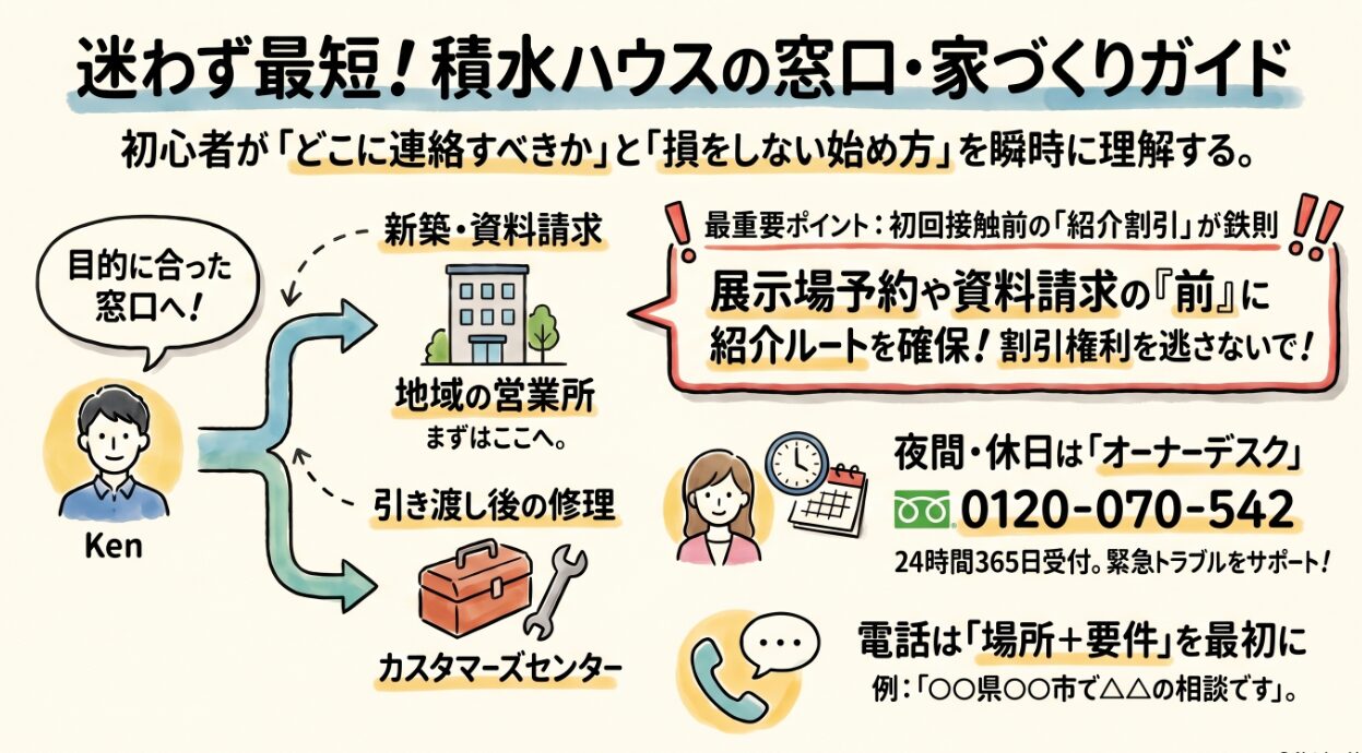 【最新】積水ハウスのお客様センター電話番号｜修理・苦情・相談先 2