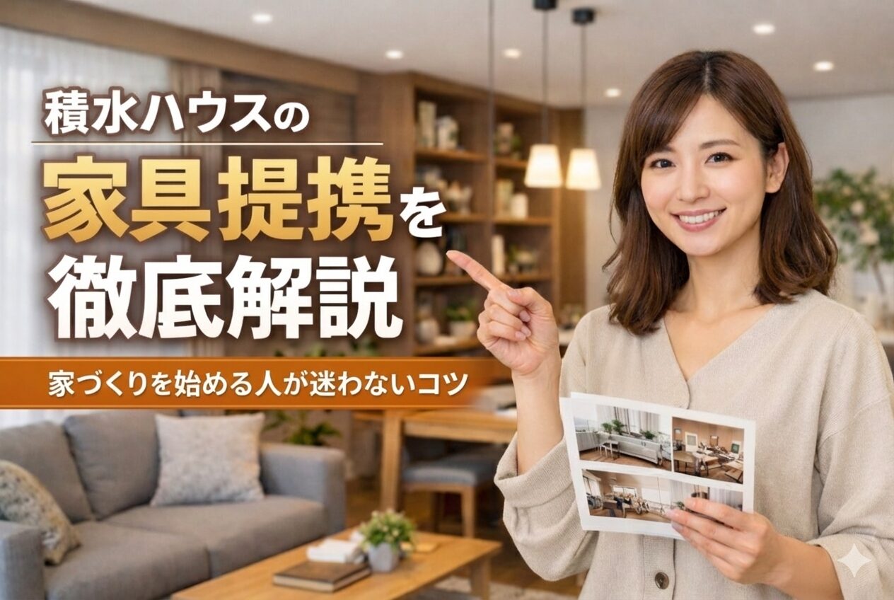 積水ハウスの家具提携を徹底解説|家づくりを始める人が迷わないコツ