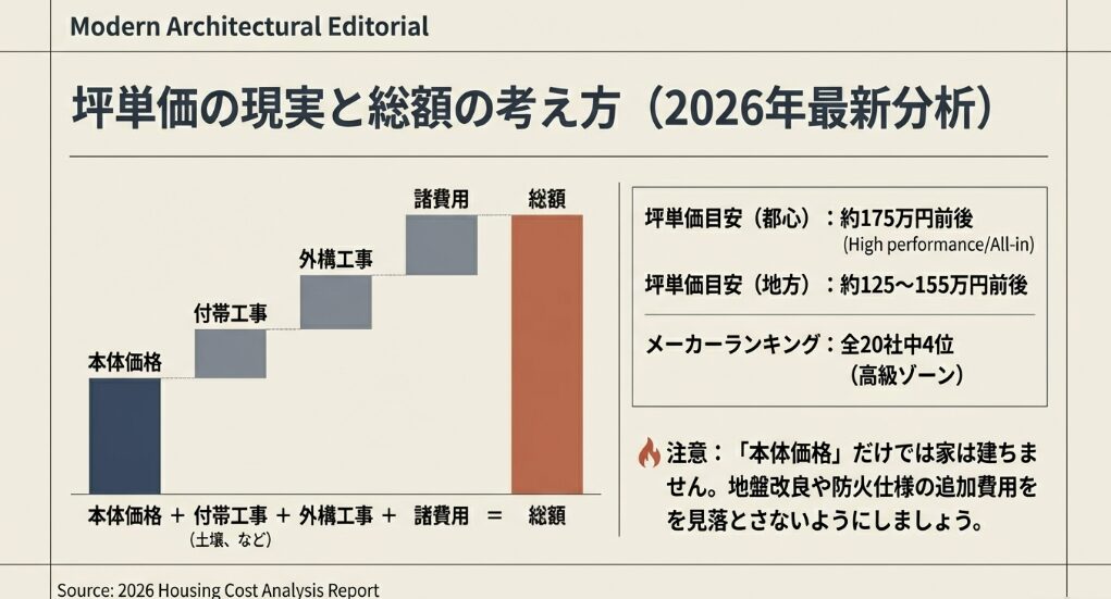 積水ハウスの重量鉄骨3階建て費用【2026年】