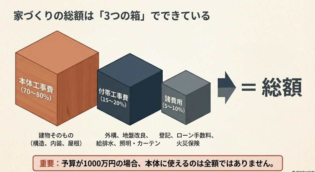 本体価格と総額の違い