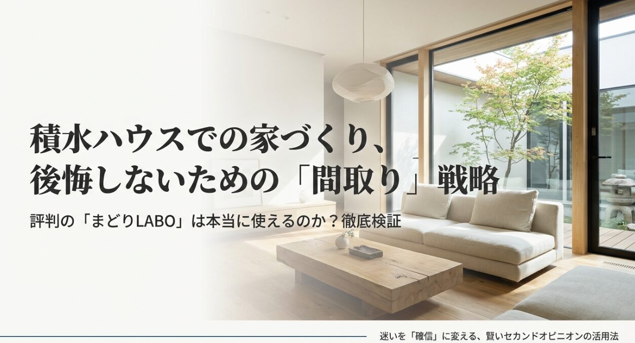 後悔しない間取り作成サービスの比較!「まどりLABO」のネット評判からわかった立ち位置