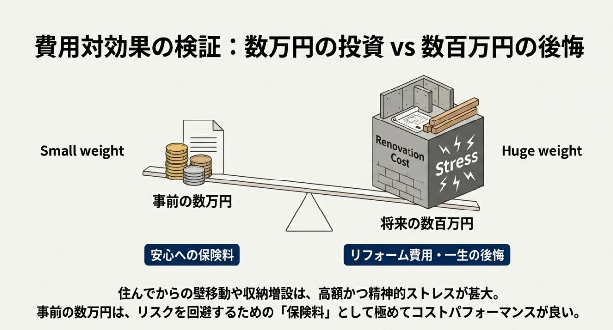 費用対効果で比較!数万円で「数百万の後悔」を防ぐという評判