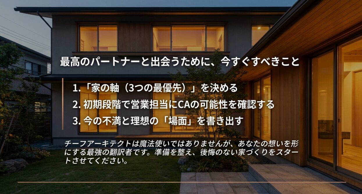 積水ハウスのチーフアーキテクトまとめ