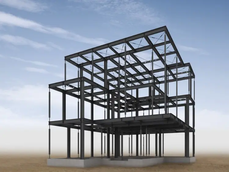 梁勝ちラーメン構造を実現した重量鉄骨「フレキシブルβシステム」