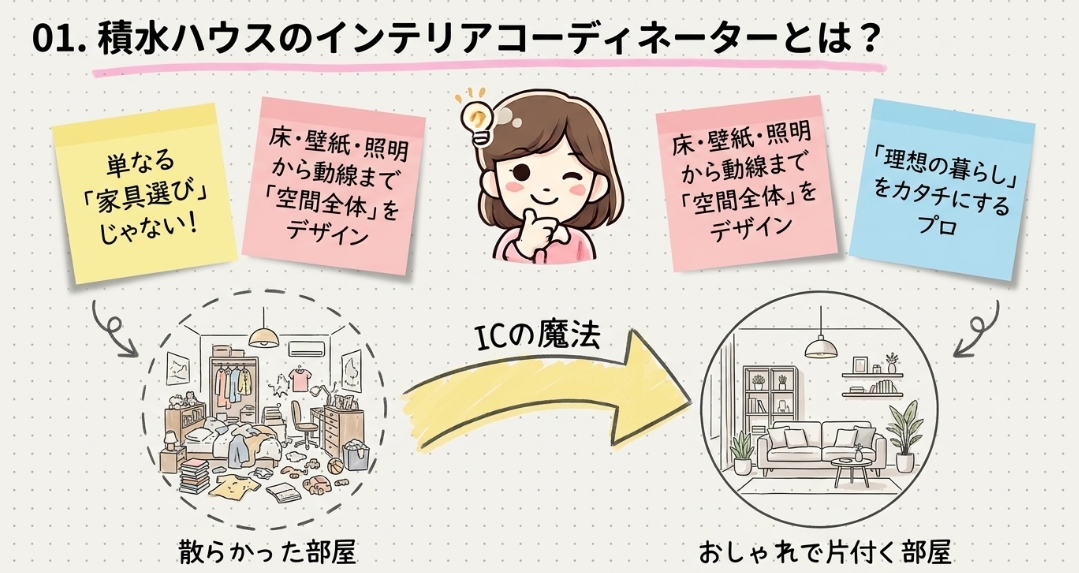 積水ハウスのインテリアコーディネーターとは