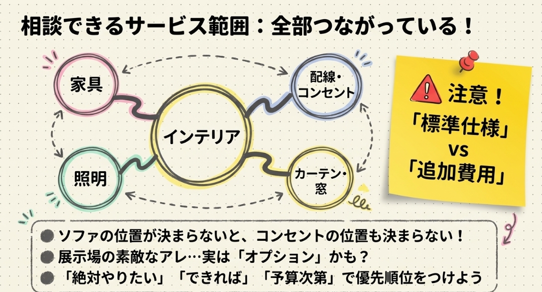相談できるサービス範囲