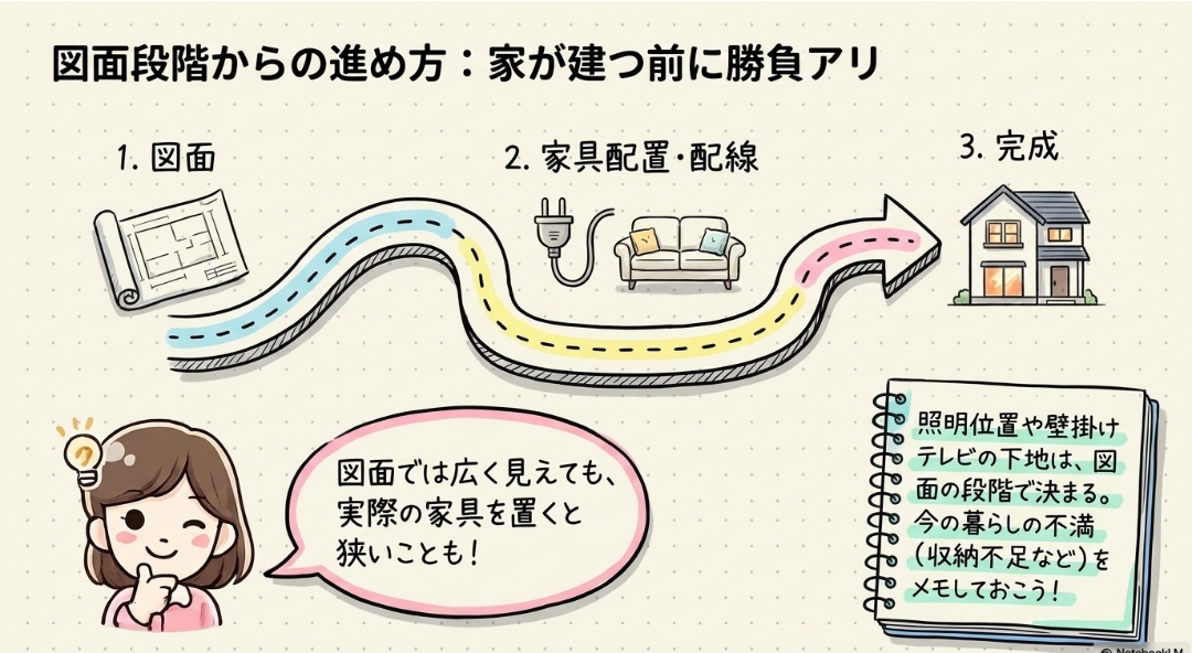 図面段階からの進め方