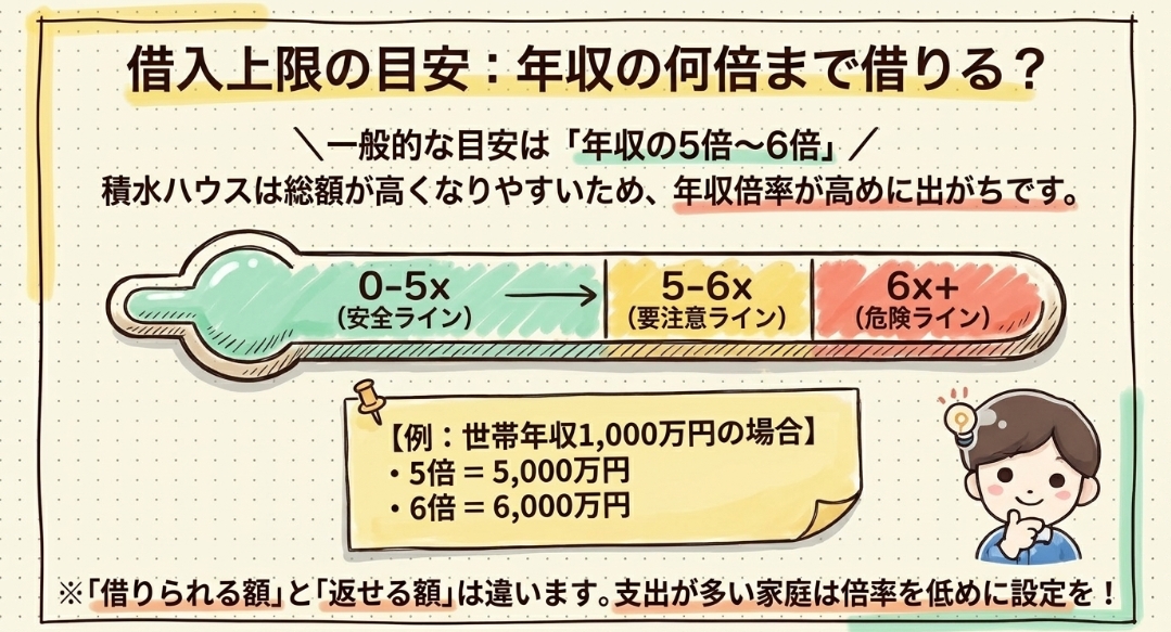住宅ローンの借入目安