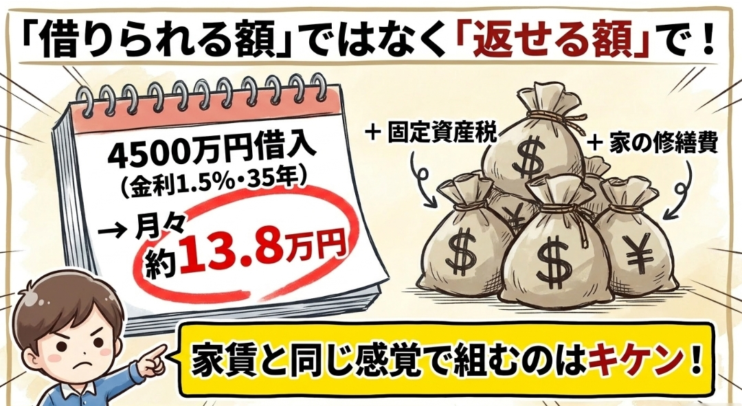 ローン返済額のシミュレーション