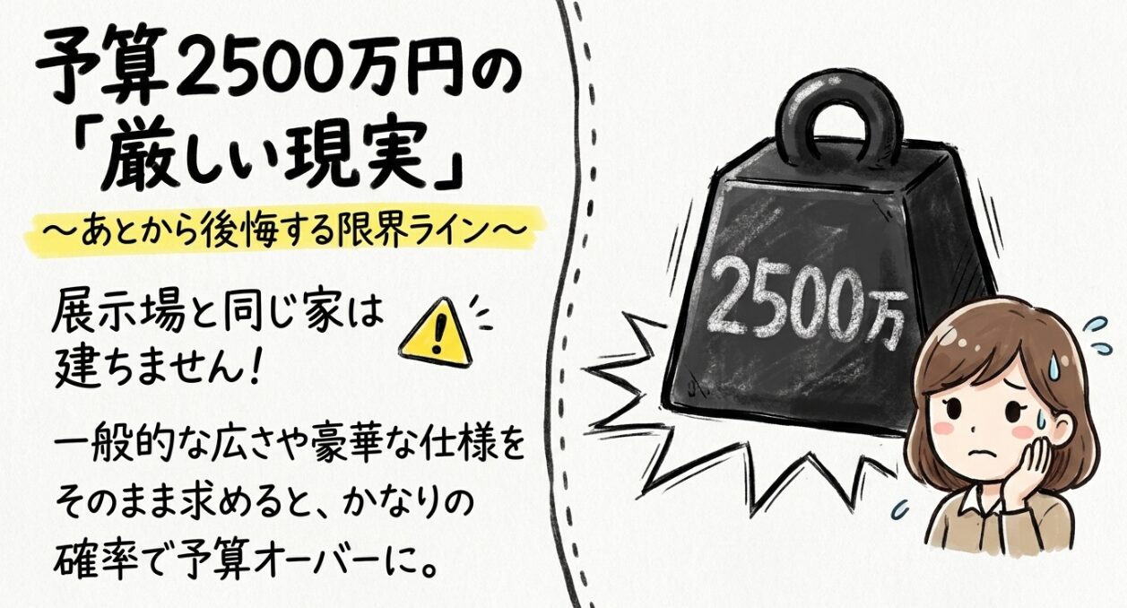 積水ハウス2500万の家で後悔する限界