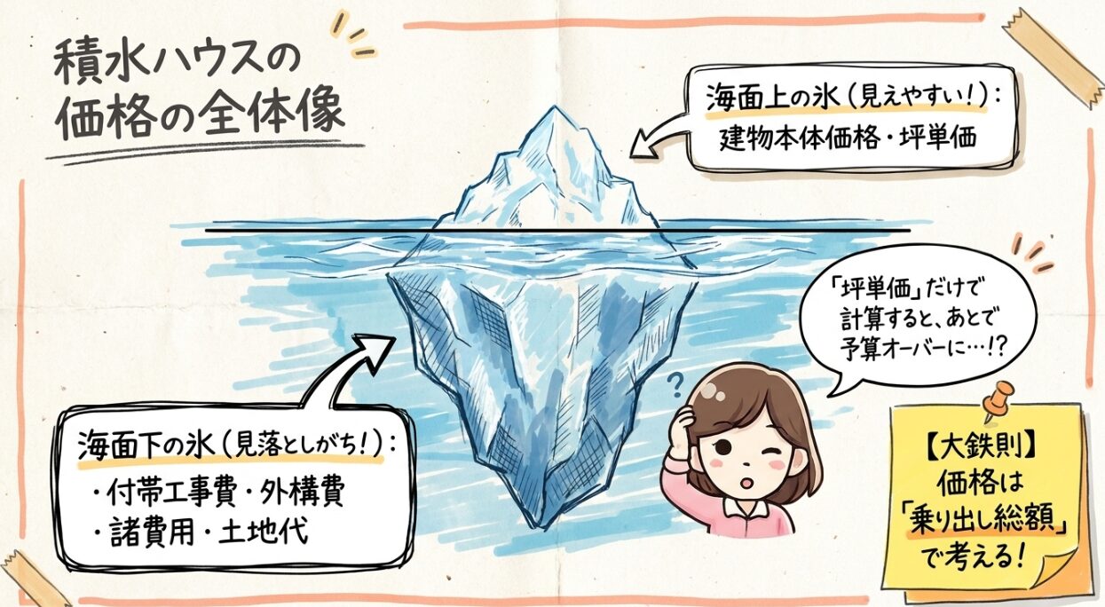 積水ハウスの価格の全体像