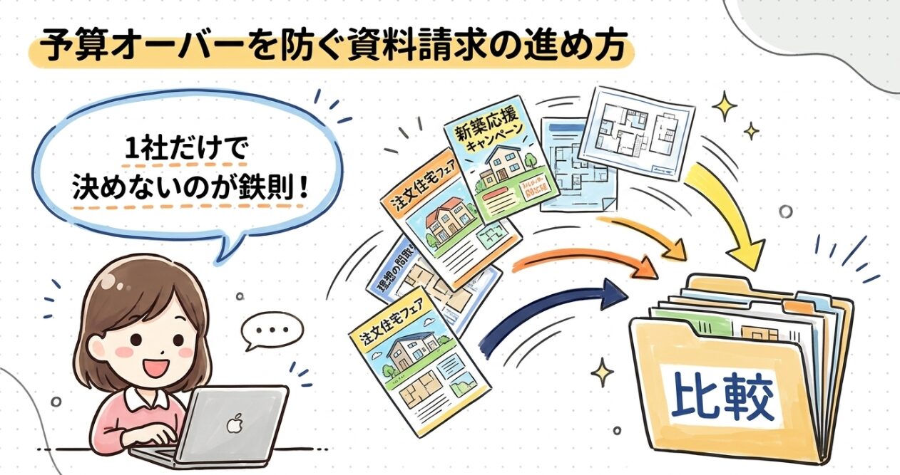 積水ハウスの坪単価まとめ　資料請求の進め方