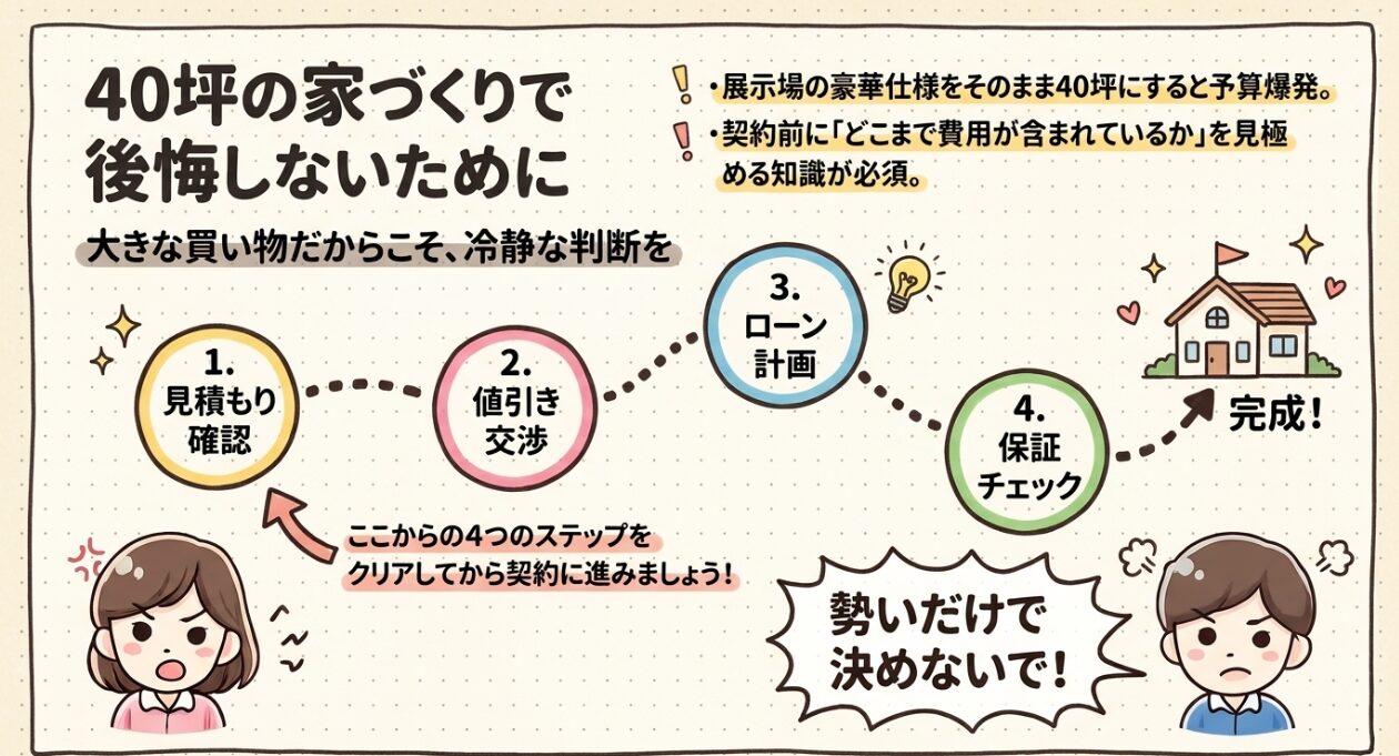 積水ハウスの坪単価40坪で後悔しない