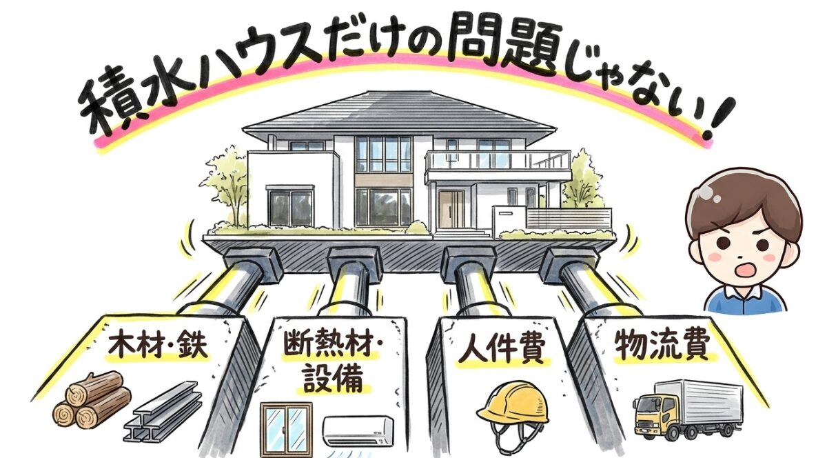 資材高騰と価格改定の影響