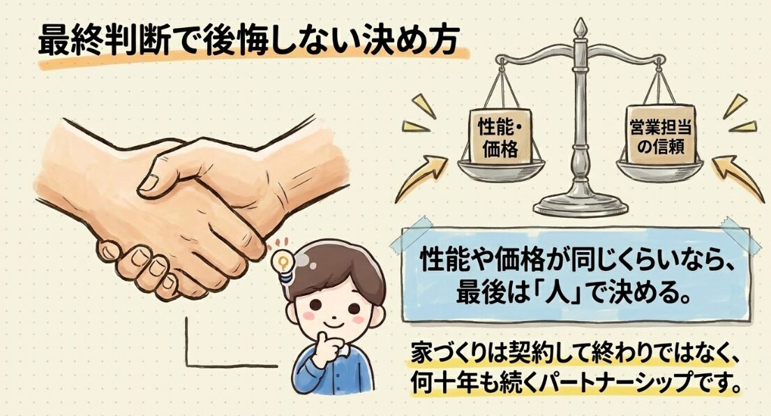 まとめ：ハウスメーカー2社で迷ったら積水へ